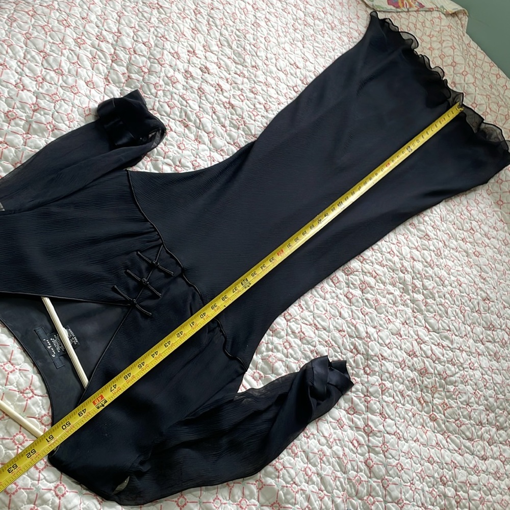 Vintage silk tea dress - Picture 12 of 12